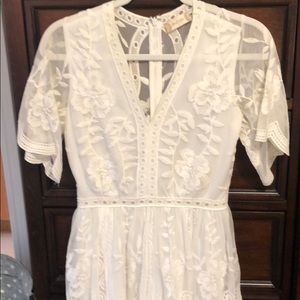 Alter’d state white lace dress